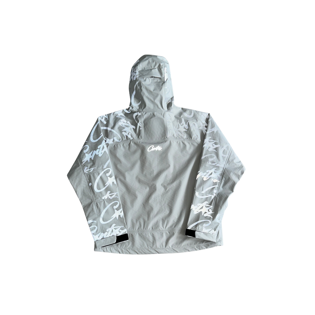 Corteiz Elitework Reflecting Jacket Silver