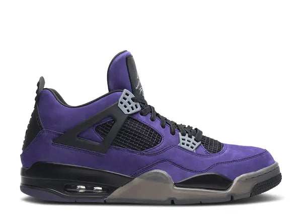 Nike x Travis Scott Jordan 4 Retro 'Purple Suede - Black Midsole'
