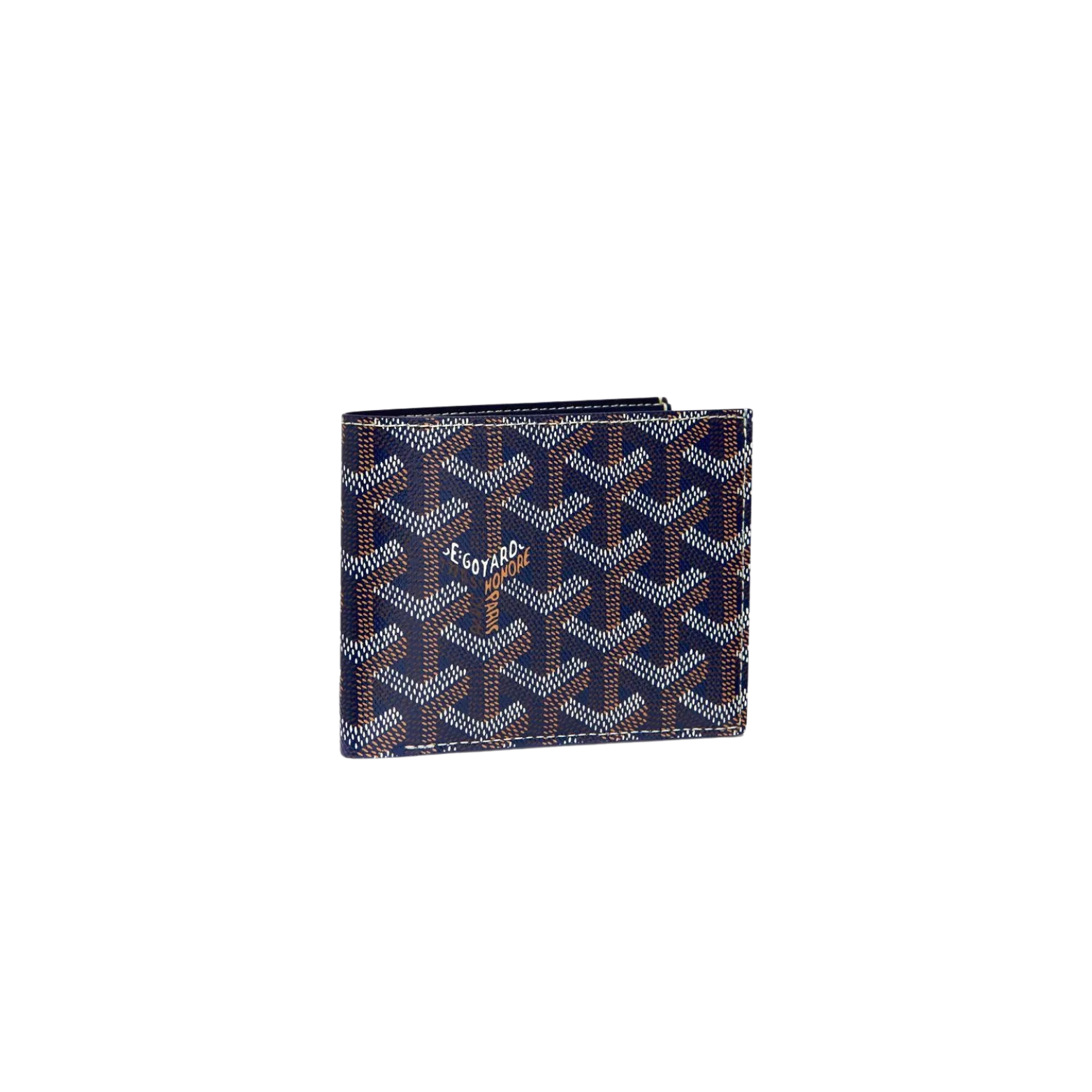 Goyard Victoire Wallet Navy Blue