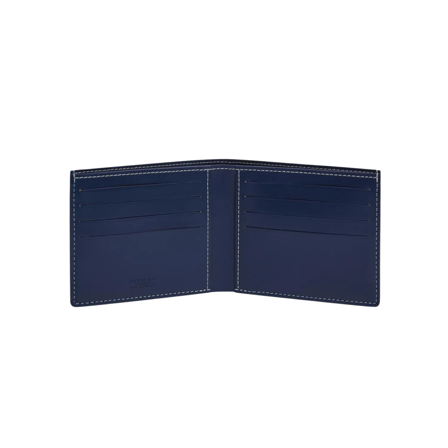 Goyard Victoire Wallet Navy Blue