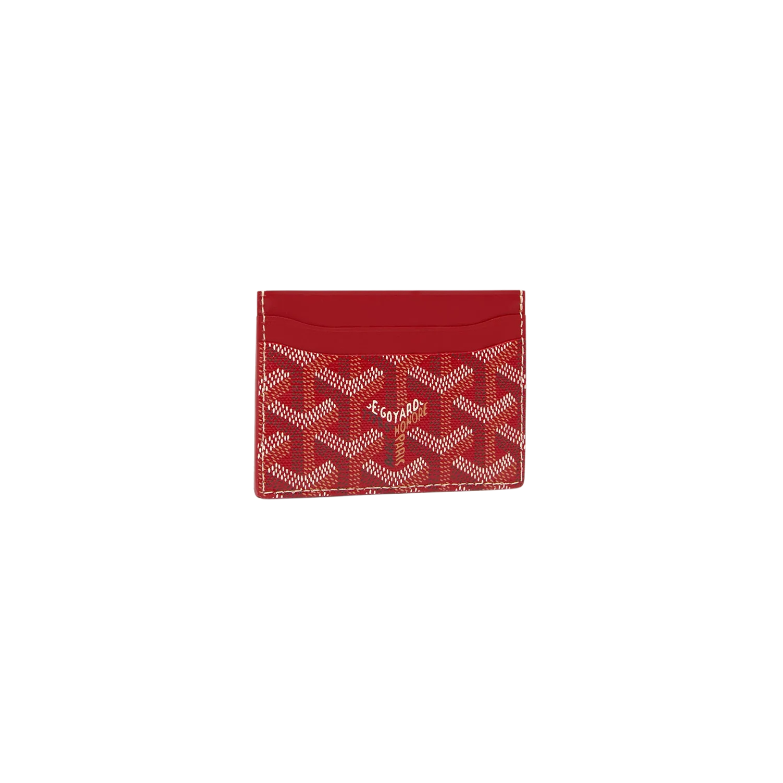 Goyard Saint-Sulpice Card Wallet Red