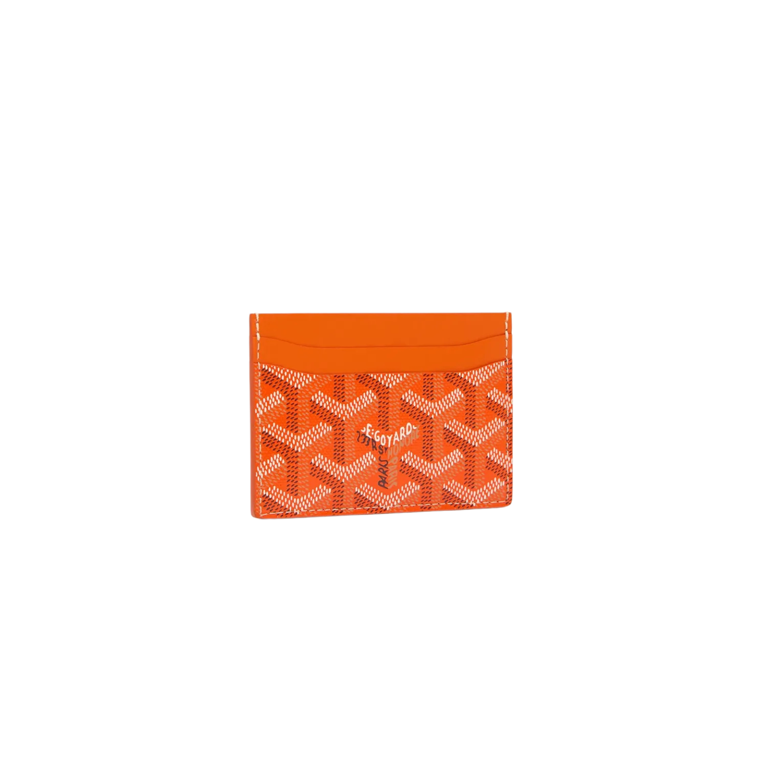 Goyard Saint-Sulpice Card Wallet Orange