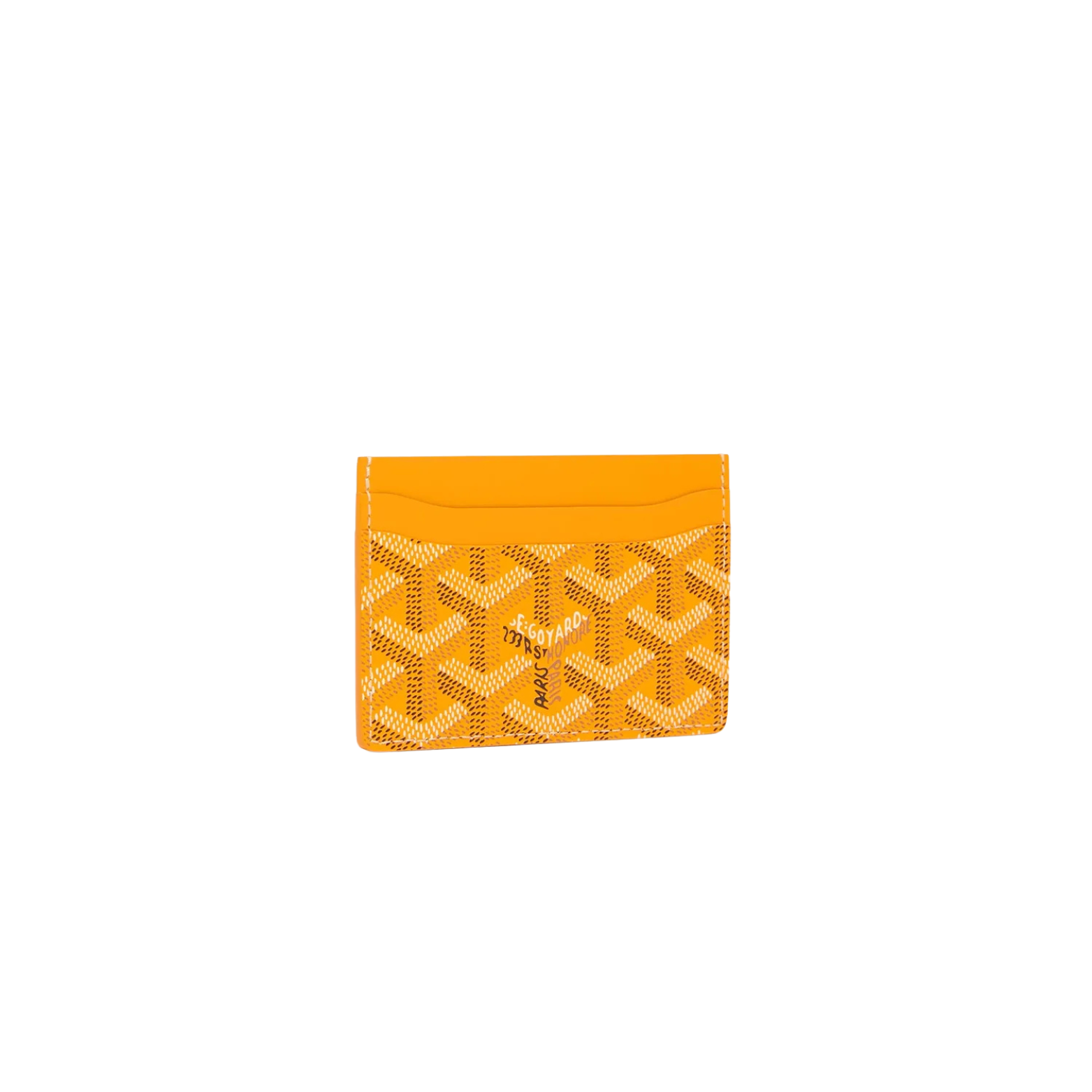 Goyard Saint-Sulpice Card Wallet Yellow